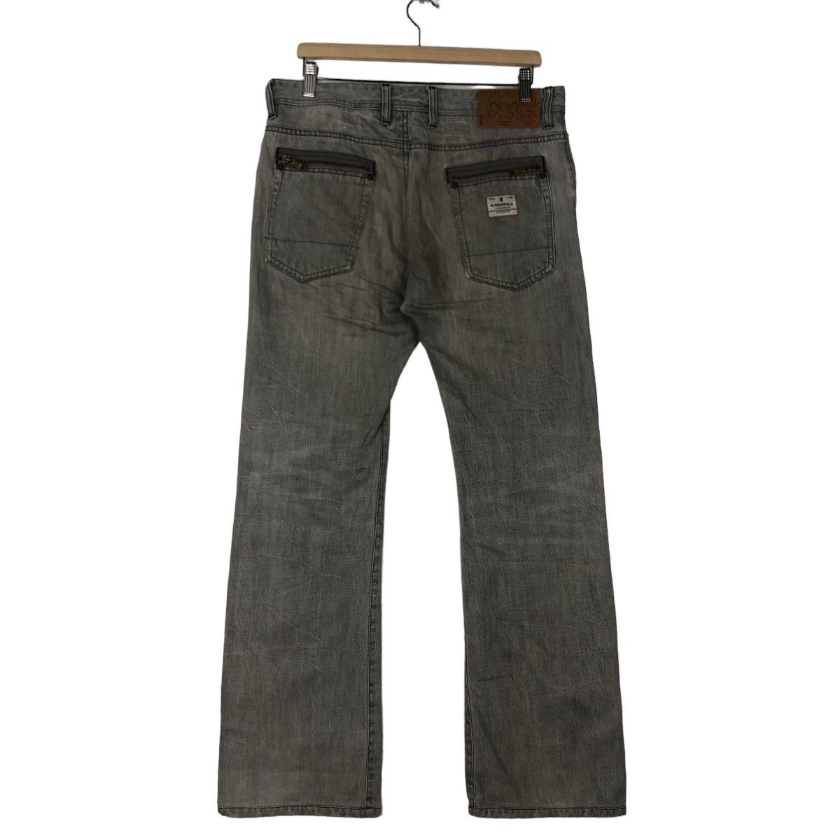 Japanese Brand VINTAGE R.NEWBOLD PUNK DENIM PANTS INSPIRED BUZZ RICKSONS Size US 34 / EU 50 - 7 Thumbnail