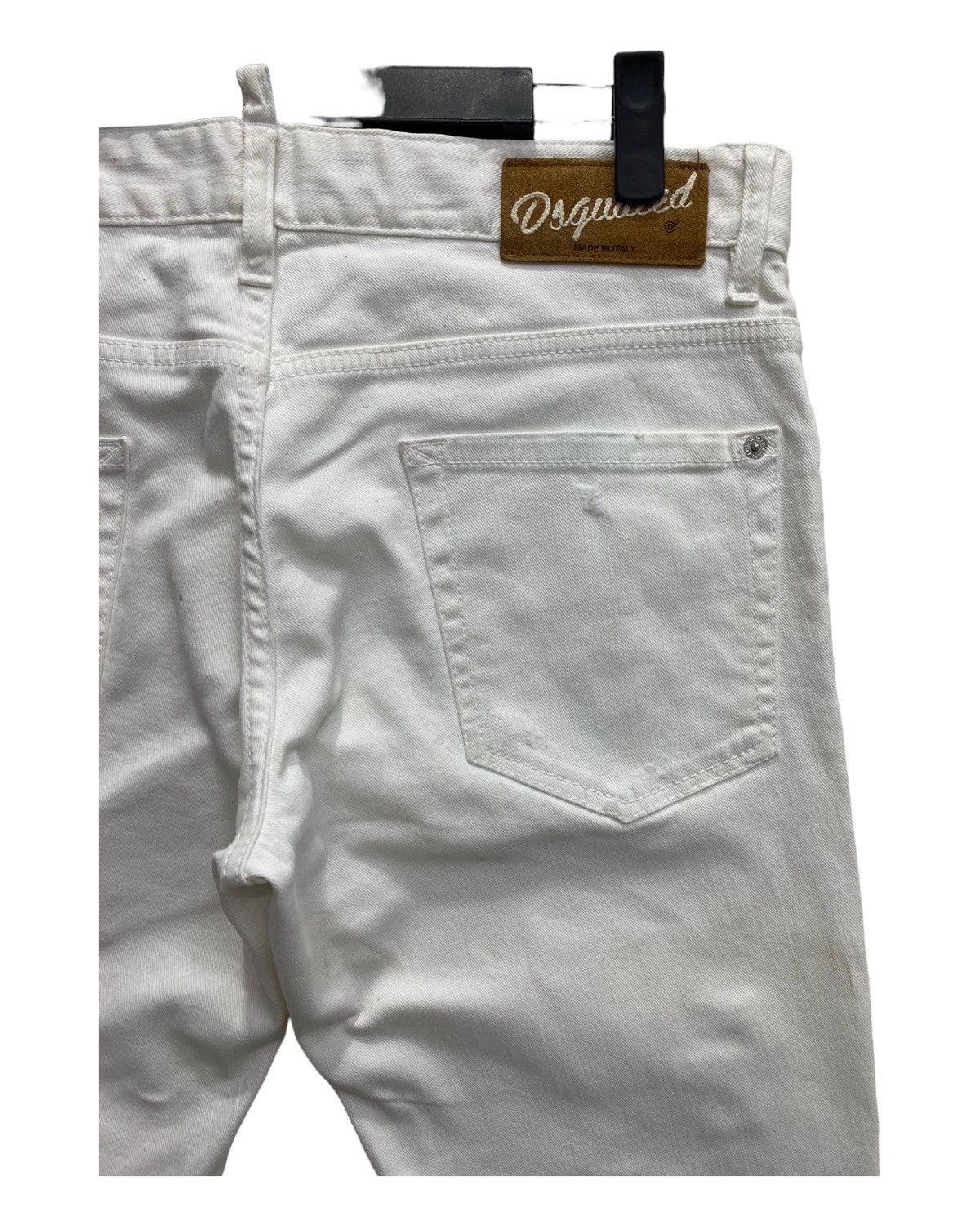 Dsquared2 🔥DSQUARED2 PAINT SPLATTER DISTRESS DENIM HELMUT LANG STYLE Size US 33 - 7 Thumbnail