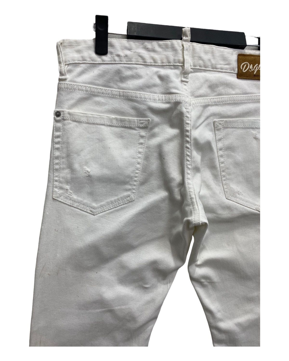 Dsquared2 🔥DSQUARED2 PAINT SPLATTER DISTRESS DENIM HELMUT LANG STYLE Size US 33 - 6 Thumbnail
