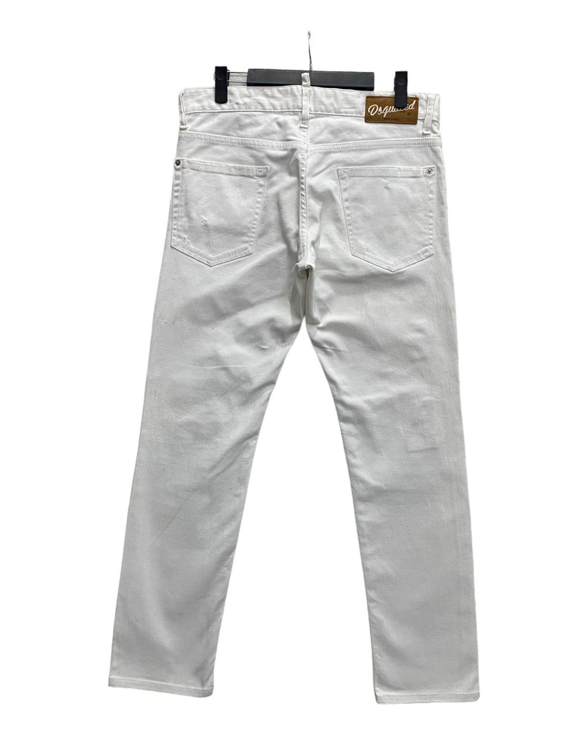 Dsquared2 🔥DSQUARED2 PAINT SPLATTER DISTRESS DENIM HELMUT LANG STYLE Size US 33 - 3 Thumbnail