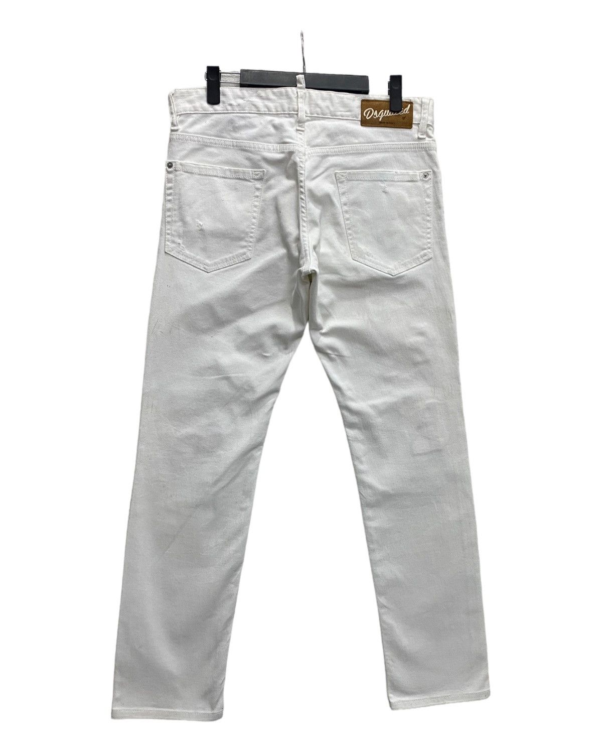 Dsquared2 🔥DSQUARED2 PAINT SPLATTER DISTRESS DENIM HELMUT LANG STYLE Size US 33 - 5 Thumbnail