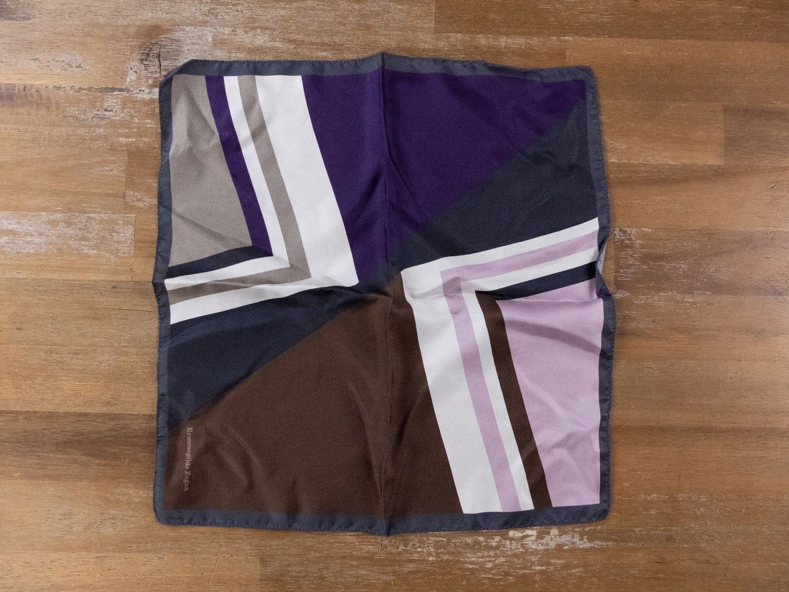Ermenegildo Zegna ERMENEGILDO ZEGNA multicolor silk pocket square authentic Size ONE SIZE - 1 Thumbnail