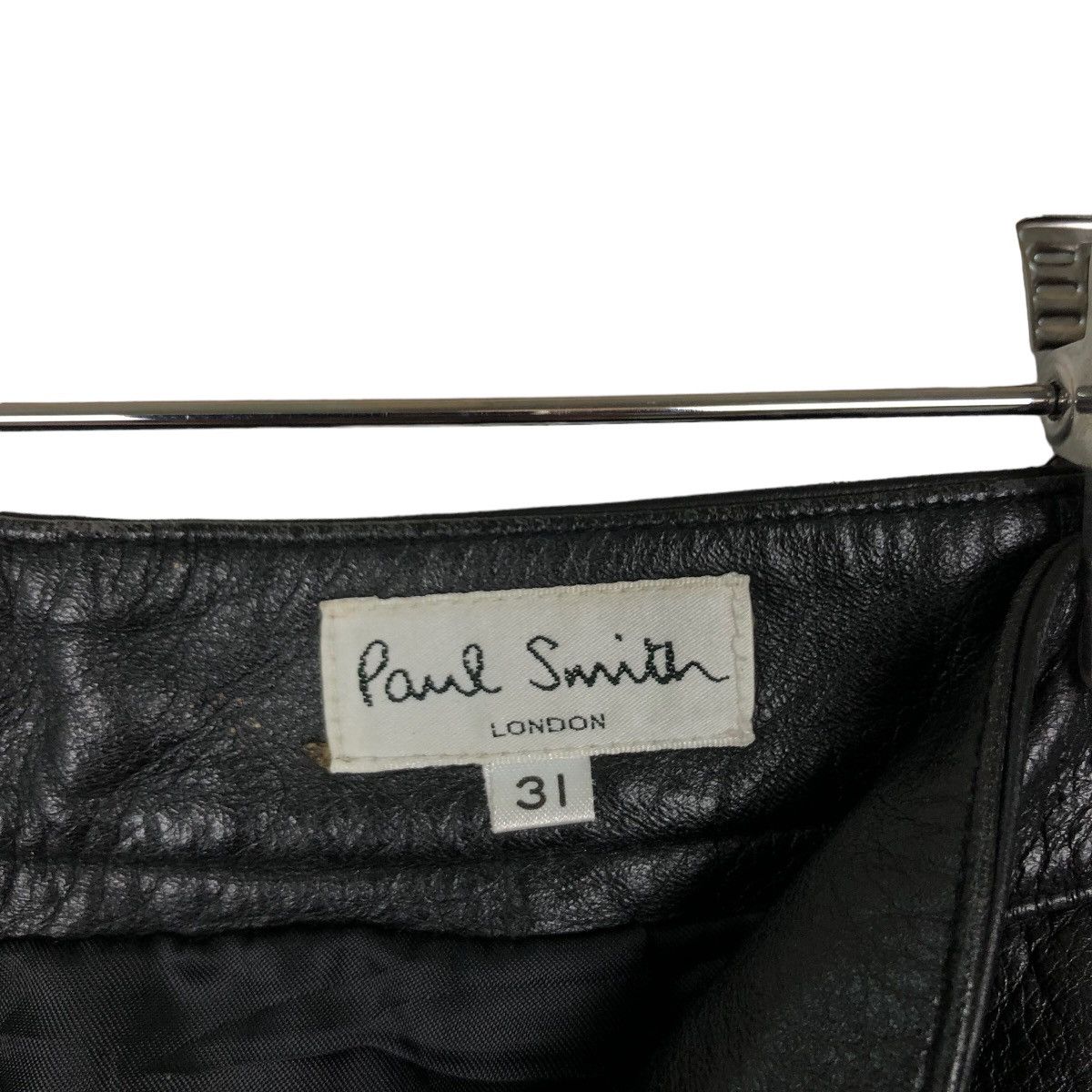 Japanese Brand 🔥VERY RARE SOFT LEATHER PANTS PAUL SMITH JAPAN MADE Size US 30 / EU 46 - 10 Thumbnail
