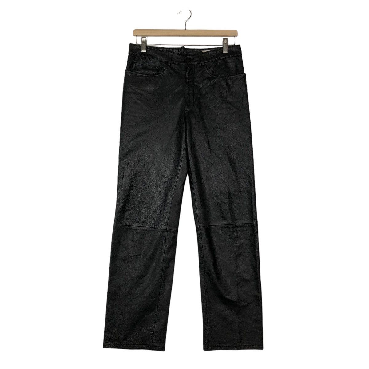 Japanese Brand 🔥VERY RARE SOFT LEATHER PANTS PAUL SMITH JAPAN MADE Size US 30 / EU 46 - 1 Thumbnail
