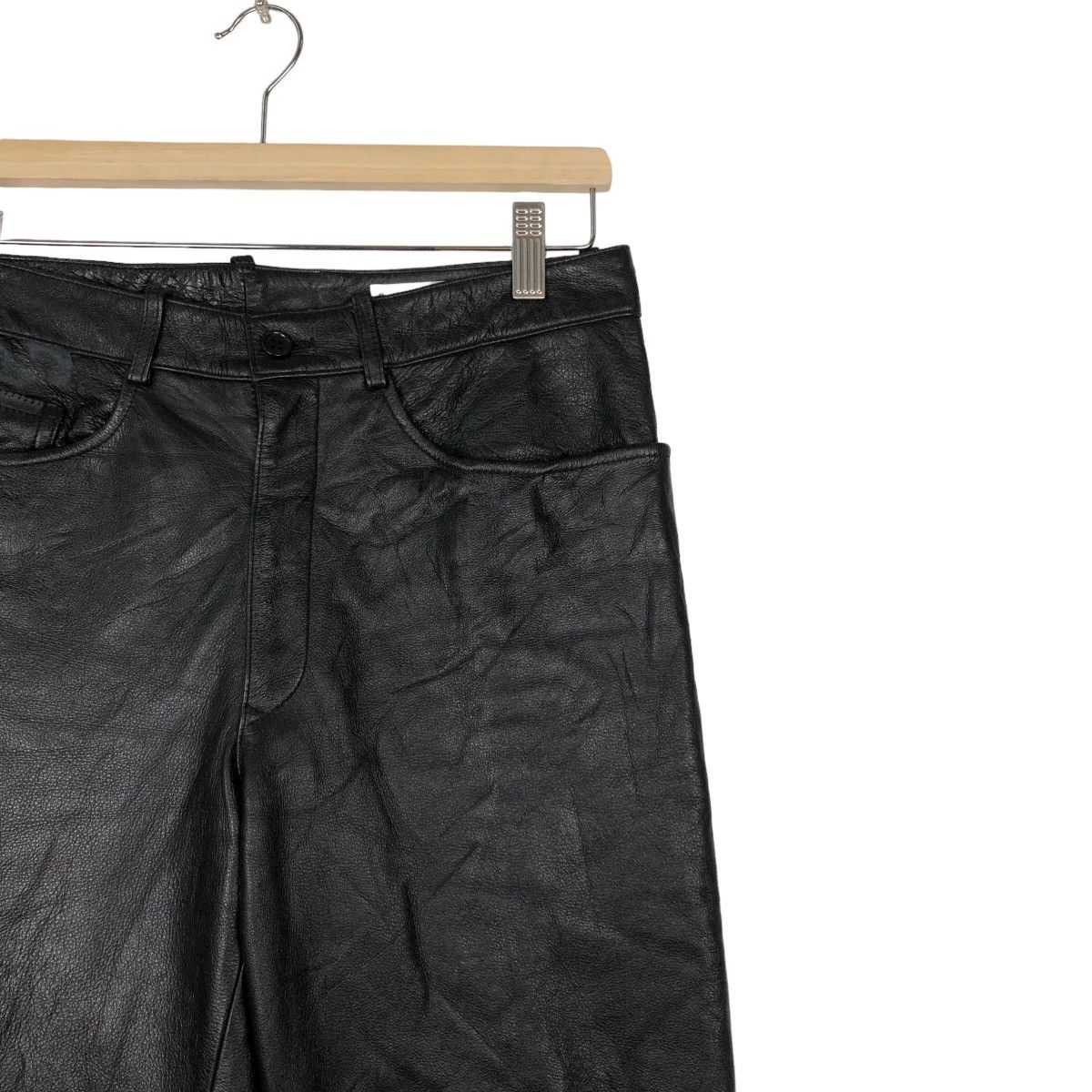 Japanese Brand 🔥VERY RARE SOFT LEATHER PANTS PAUL SMITH JAPAN MADE Size US 30 / EU 46 - 5 Thumbnail