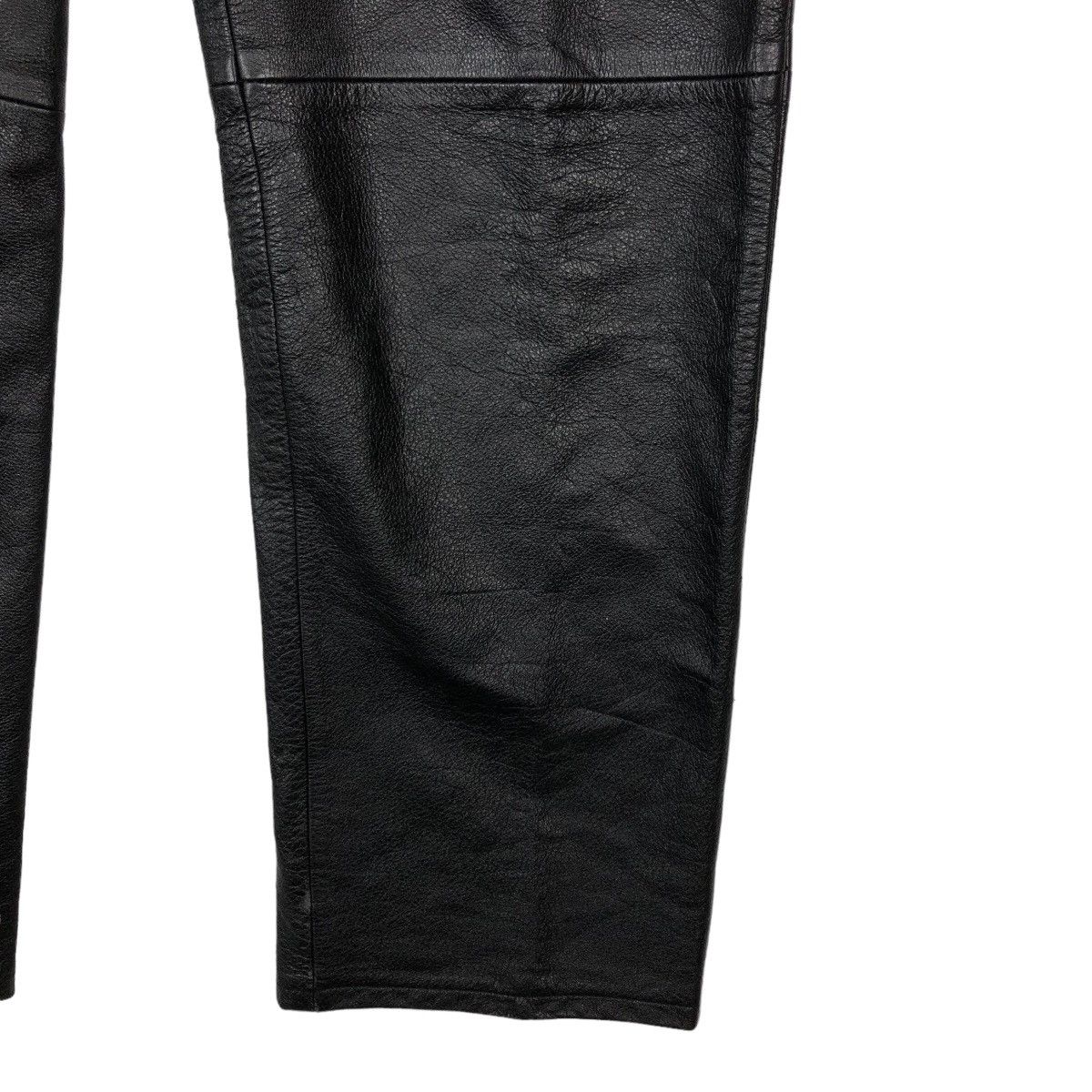 Japanese Brand 🔥VERY RARE SOFT LEATHER PANTS PAUL SMITH JAPAN MADE Size US 30 / EU 46 - 4 Thumbnail