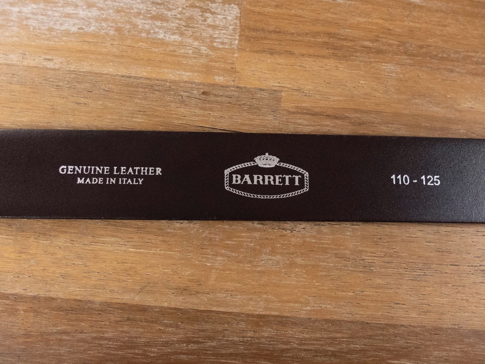 Barrett BARRETT brown leather belt authentic - Size 110 - NWT Size 42 - 5 Thumbnail