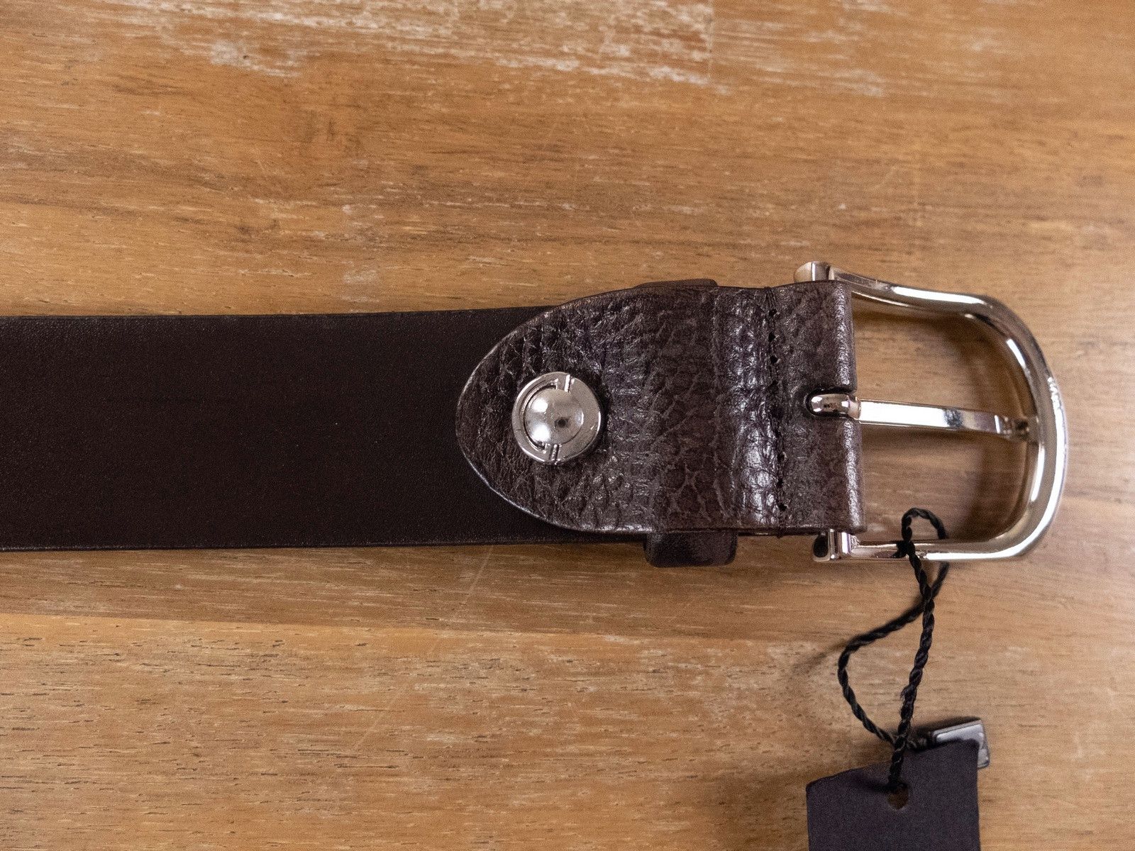 Barrett BARRETT brown leather belt authentic - Size 110 - NWT Size 42 - 4 Thumbnail