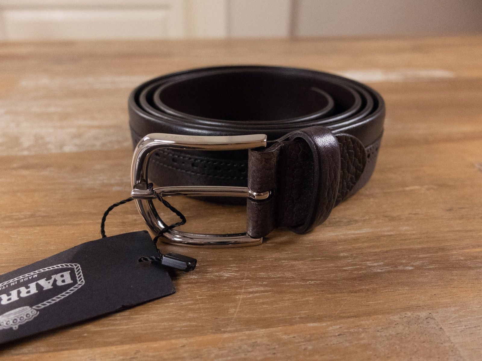 Barrett BARRETT brown leather belt authentic - Size 110 - NWT Size 42 - 1 Thumbnail