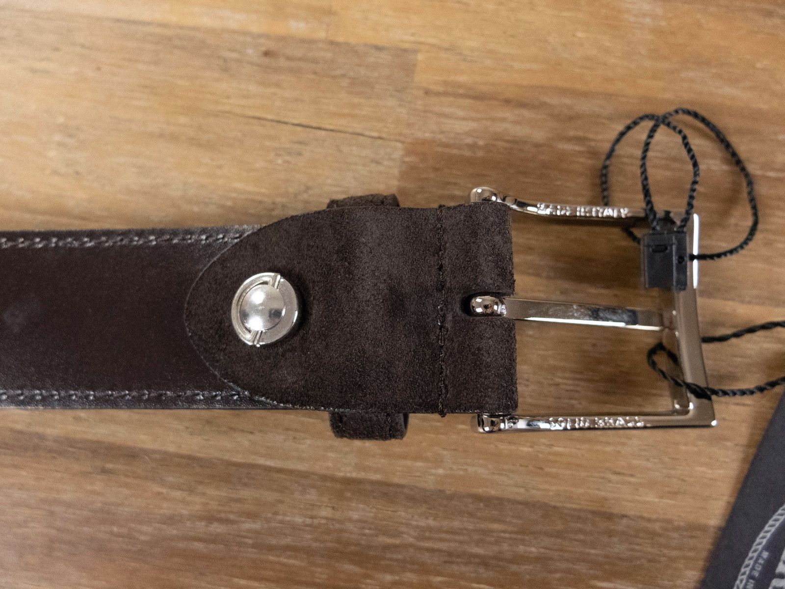 Barrett BARRETT brown suede belt authentic - Size 105 - NWT Size 40 - 3 Thumbnail