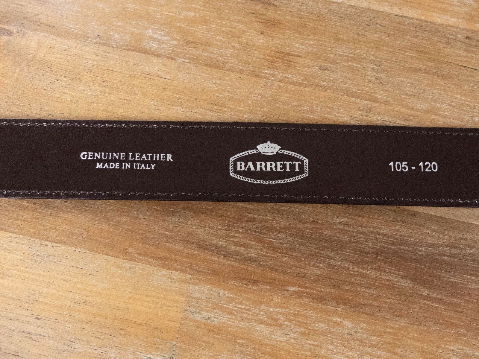 Barrett BARRETT brown suede belt authentic - Size 105 - NWT Size 40 - 4 Thumbnail