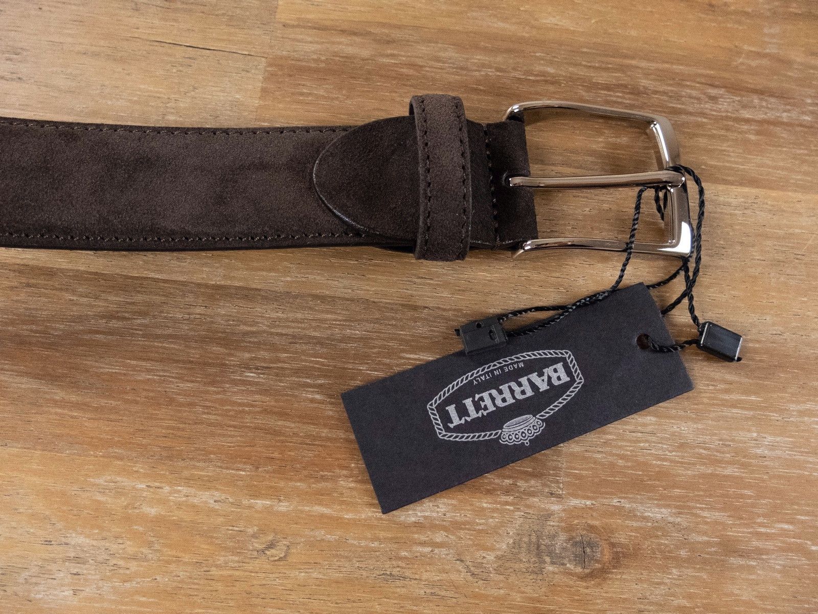 Barrett BARRETT brown suede belt authentic - Size 105 - NWT Size 40 - 2 Thumbnail
