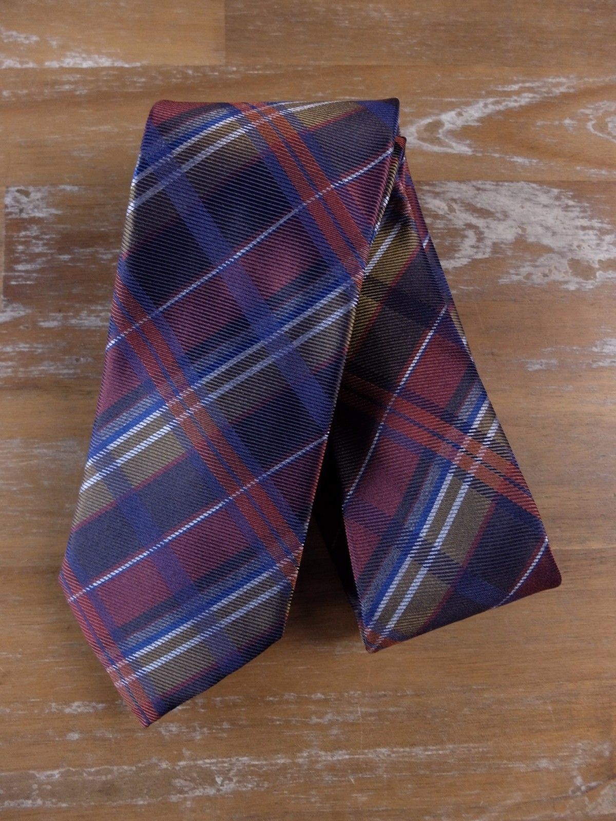 Pal Zileri PAL ZILERI multicolor plaid tartan silk tie authentic Size ONE SIZE - 1 Thumbnail