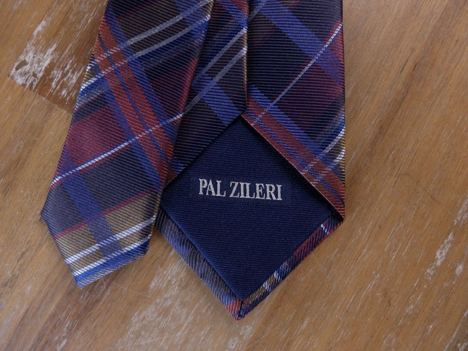 Pal Zileri PAL ZILERI multicolor plaid tartan silk tie authentic Size ONE SIZE - 3 Thumbnail