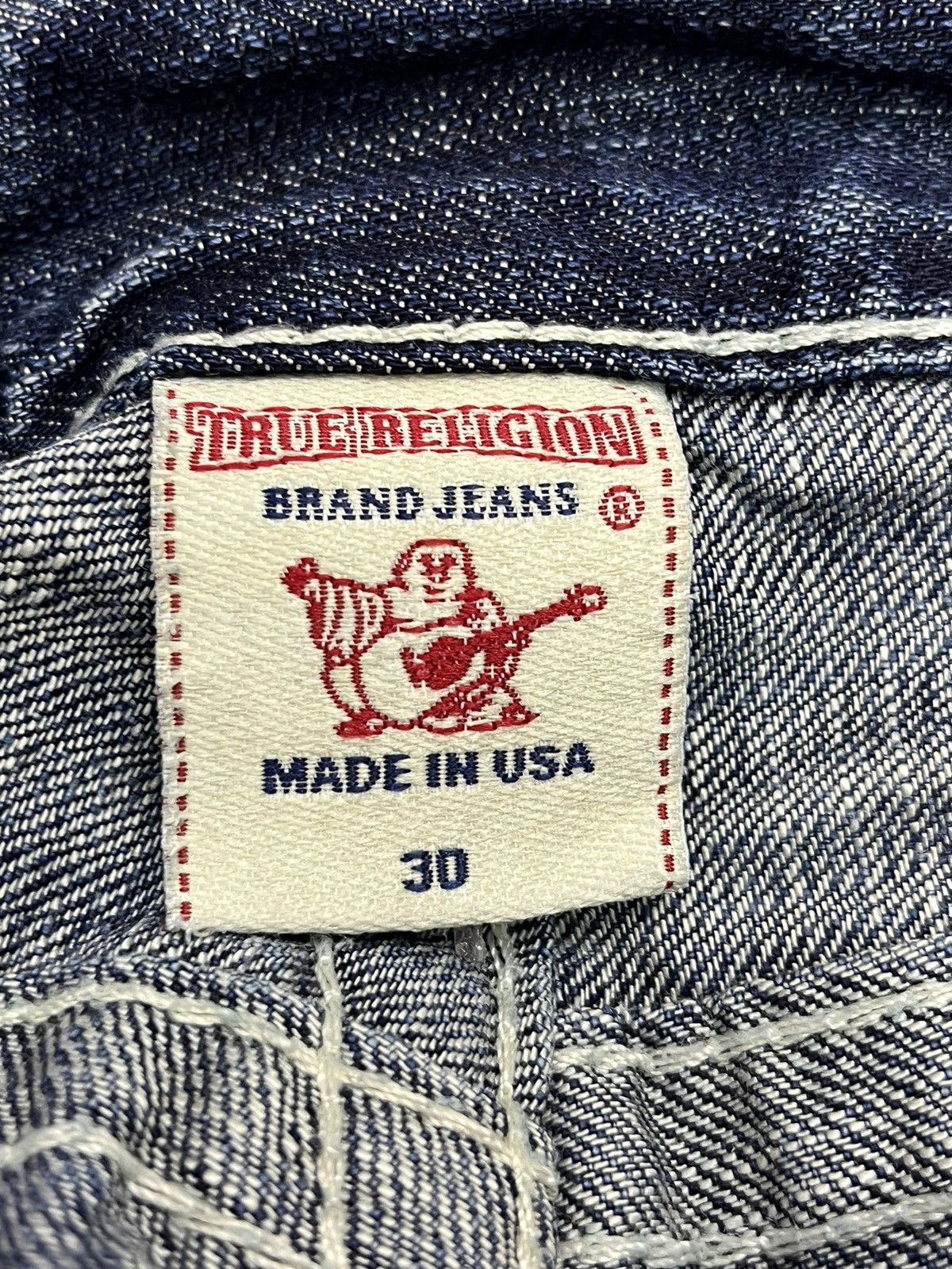 Vintage Vintage FLARE BILLY Leather Logo Evisu Style Size US 32 / EU 48 - 12 Thumbnail