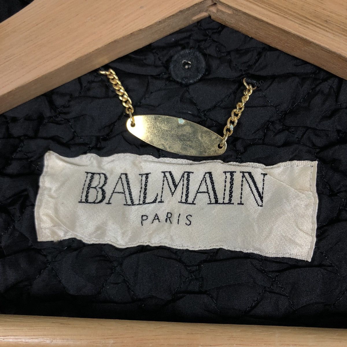 Balmain VINTAGE OVERSIZED SILK JACKET BALMAIN PARIS Size US M / EU 48-50 / 2 - 11 Thumbnail