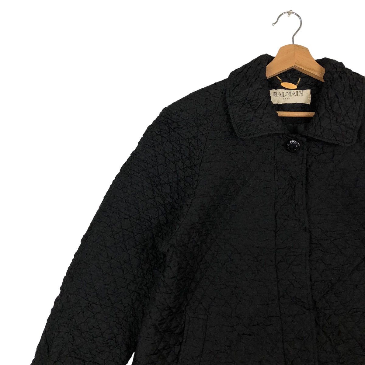Balmain VINTAGE OVERSIZED SILK JACKET BALMAIN PARIS Size US M / EU 48-50 / 2 - 6 Thumbnail