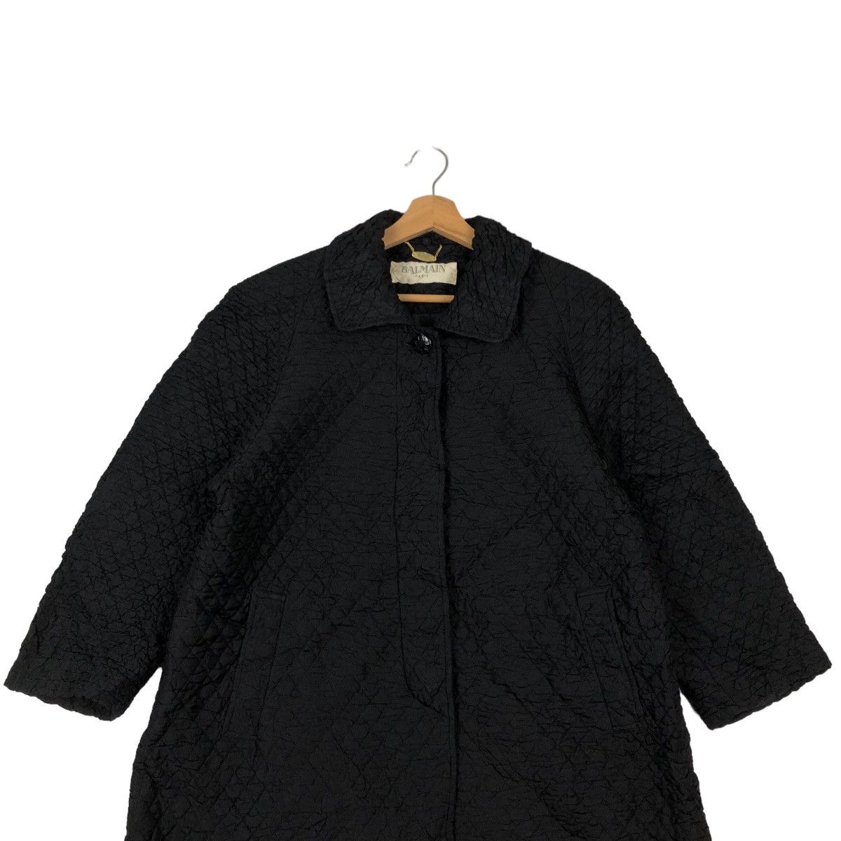 Balmain VINTAGE OVERSIZED SILK JACKET BALMAIN PARIS Size US M / EU 48-50 / 2 - 2 Thumbnail
