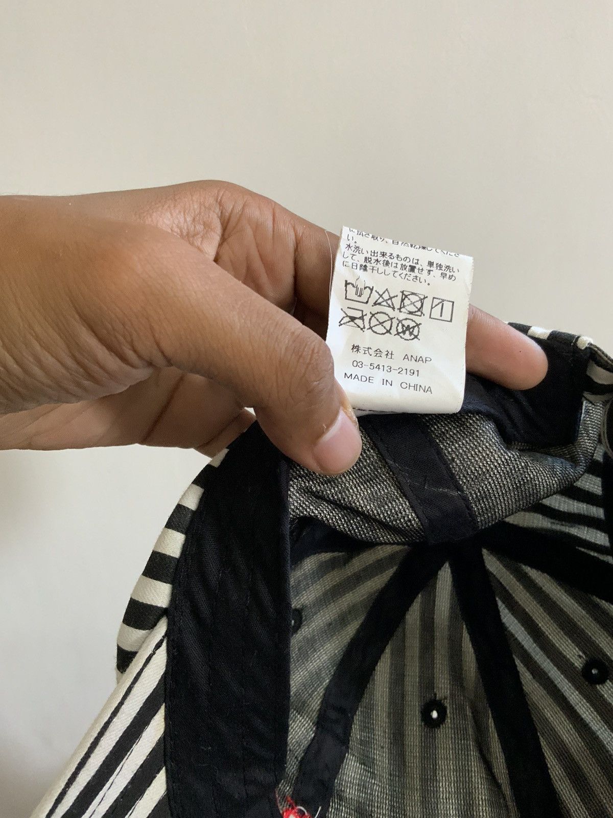 Japanese Brand Anap Girl Kmrii Style Spellout Hat Size ONE SIZE - 12 Thumbnail