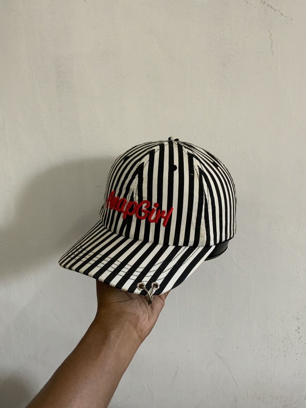 Japanese Brand Anap Girl Kmrii Style Spellout Hat Size ONE SIZE - 2 Thumbnail