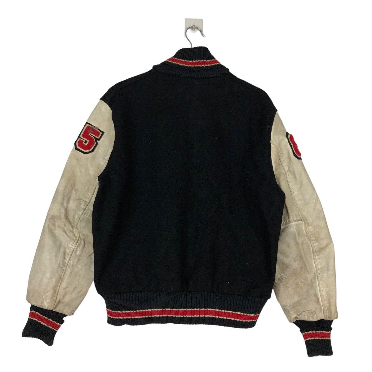 Skookum VINTAGE 60’s SKOOKUM LETTERMAN LEATHER WOOL VARSITY JACKET Size US M / EU 48-50 / 2 - 7 Thumbnail