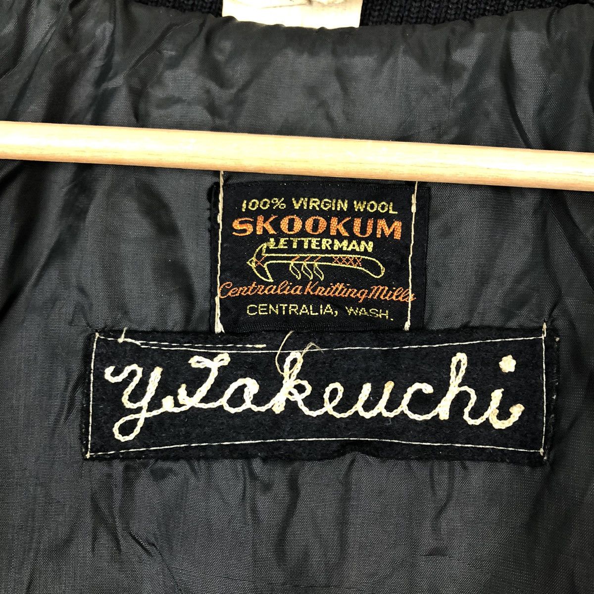 Skookum VINTAGE 60’s SKOOKUM LETTERMAN LEATHER WOOL VARSITY JACKET Size US M / EU 48-50 / 2 - 12 Thumbnail