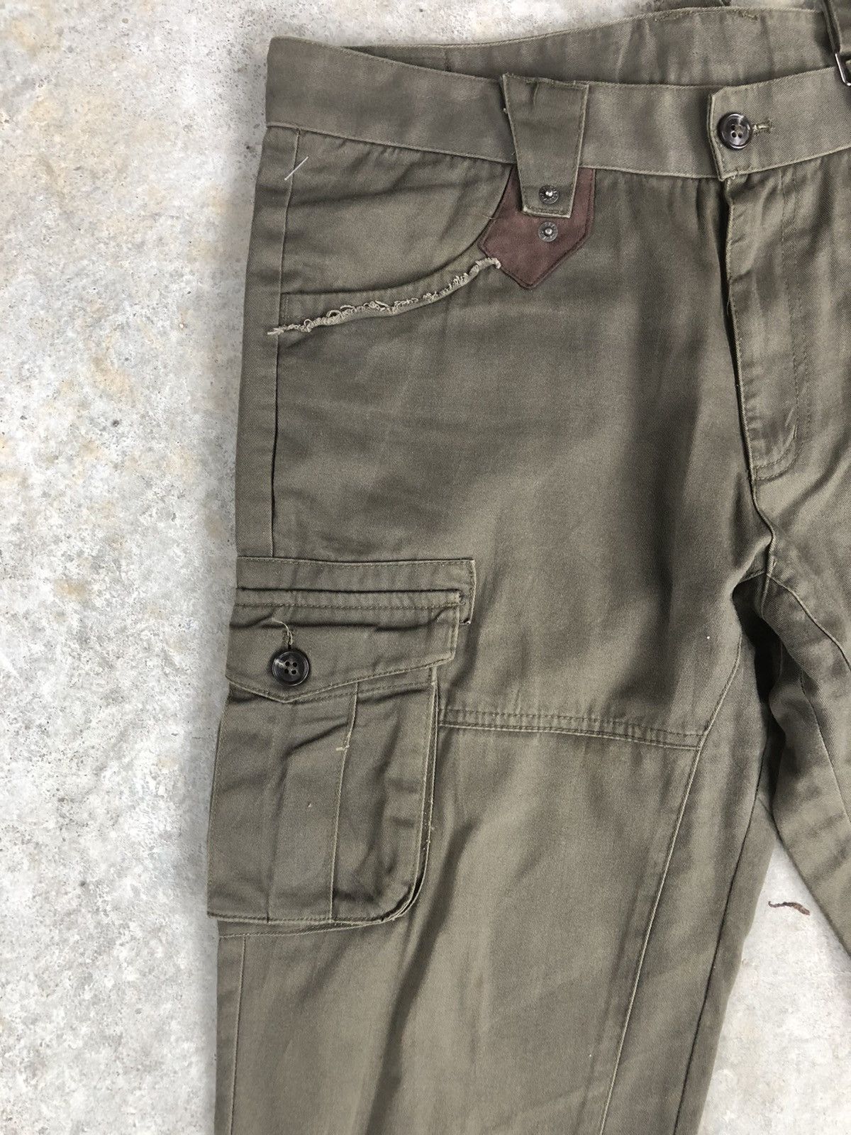 Seditionaries Rare PPFM x Narchy Denim Cargo Pants Tactical Multipocket Size US 33 - 4 Thumbnail