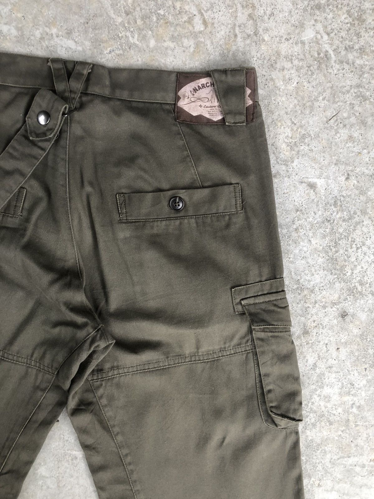 Seditionaries Rare PPFM x Narchy Denim Cargo Pants Tactical Multipocket Size US 33 - 9 Thumbnail