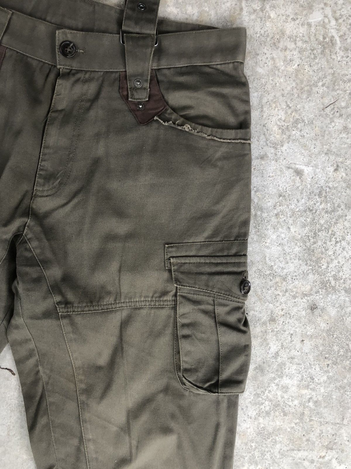 Seditionaries Rare PPFM x Narchy Denim Cargo Pants Tactical Multipocket Size US 33 - 5 Thumbnail