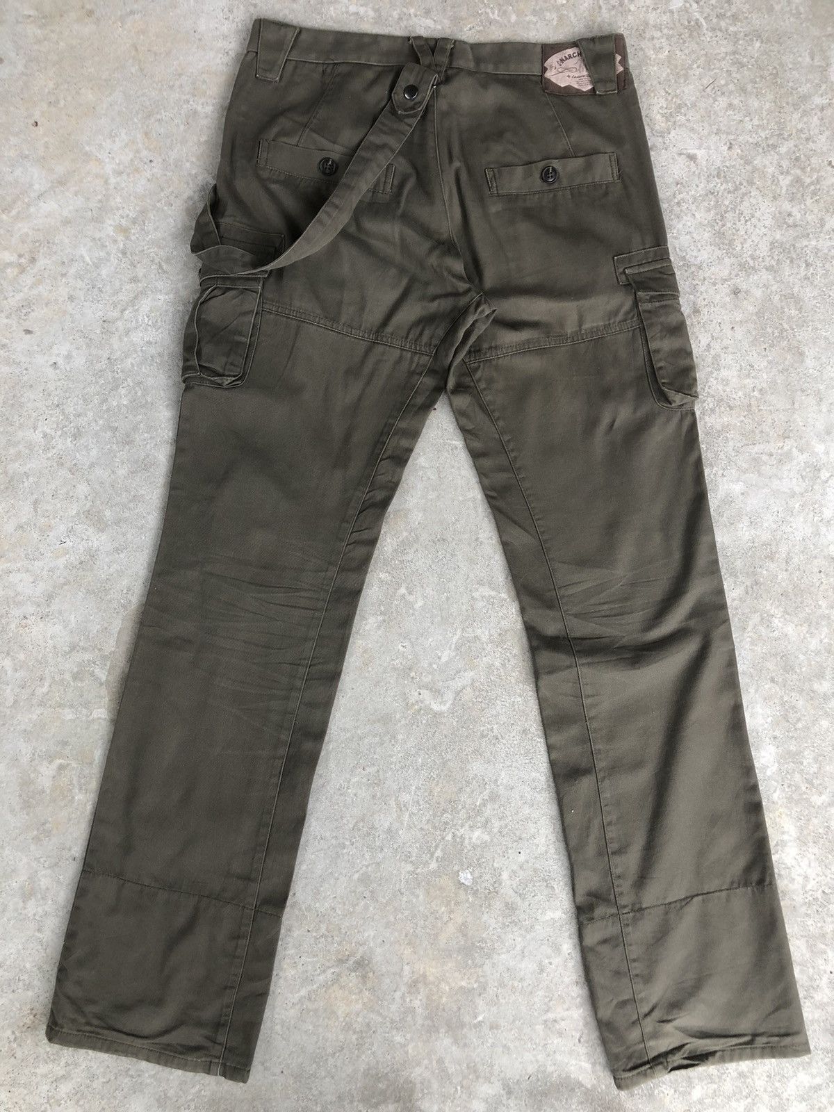 Seditionaries Rare PPFM x Narchy Denim Cargo Pants Tactical Multipocket Size US 33 - 2 Thumbnail