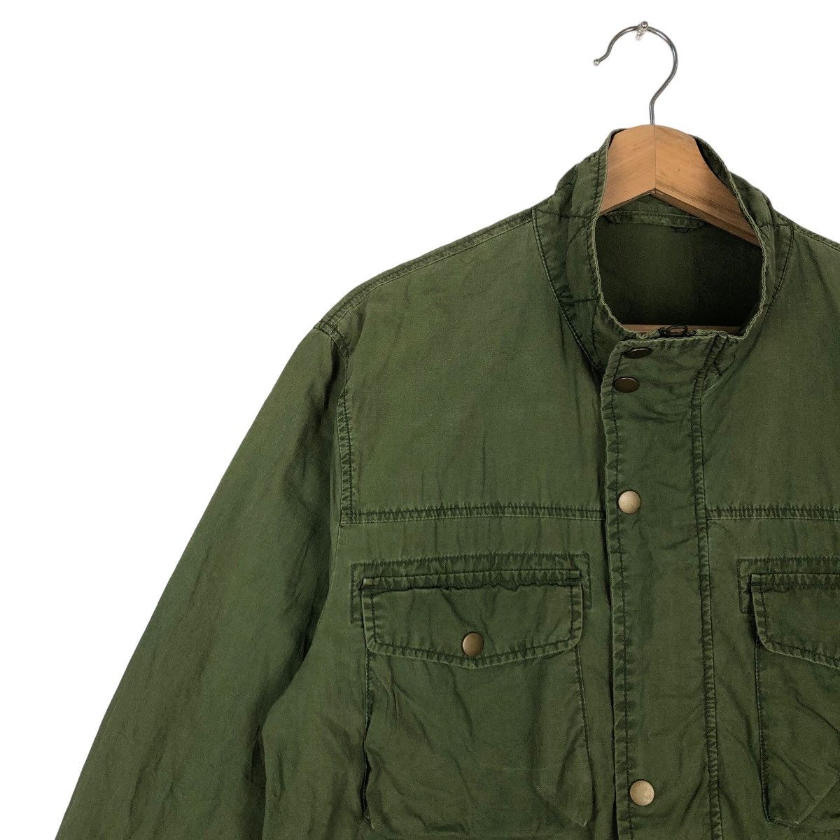 Japanese Brand VINTAGE CHORE JACKET GU JAPAN INSPIRED ISSEY MIYAKE JAPAN Size US L / EU 52-54 / 3 - 6 Thumbnail