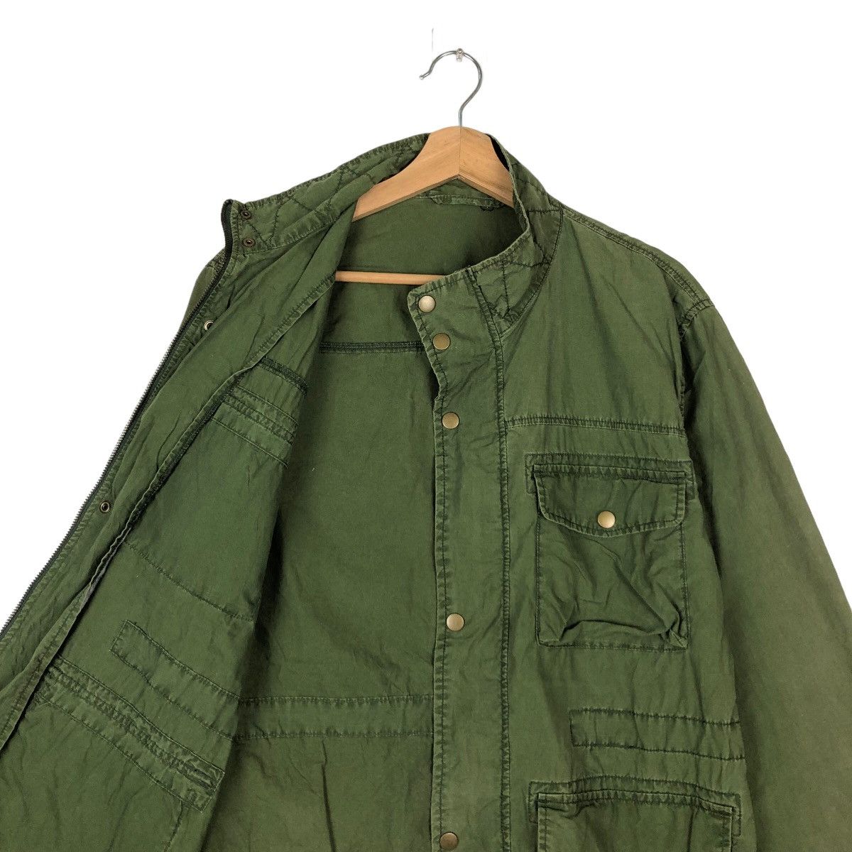 Japanese Brand VINTAGE CHORE JACKET GU JAPAN INSPIRED ISSEY MIYAKE JAPAN Size US L / EU 52-54 / 3 - 10 Thumbnail