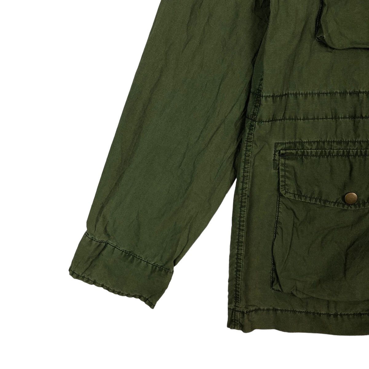 Japanese Brand VINTAGE CHORE JACKET GU JAPAN INSPIRED ISSEY MIYAKE JAPAN Size US L / EU 52-54 / 3 - 3 Thumbnail