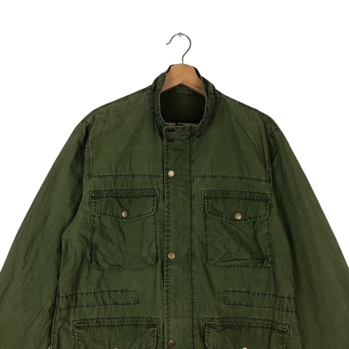 Japanese Brand VINTAGE CHORE JACKET GU JAPAN INSPIRED ISSEY MIYAKE JAPAN Size US L / EU 52-54 / 3 - 2 Thumbnail