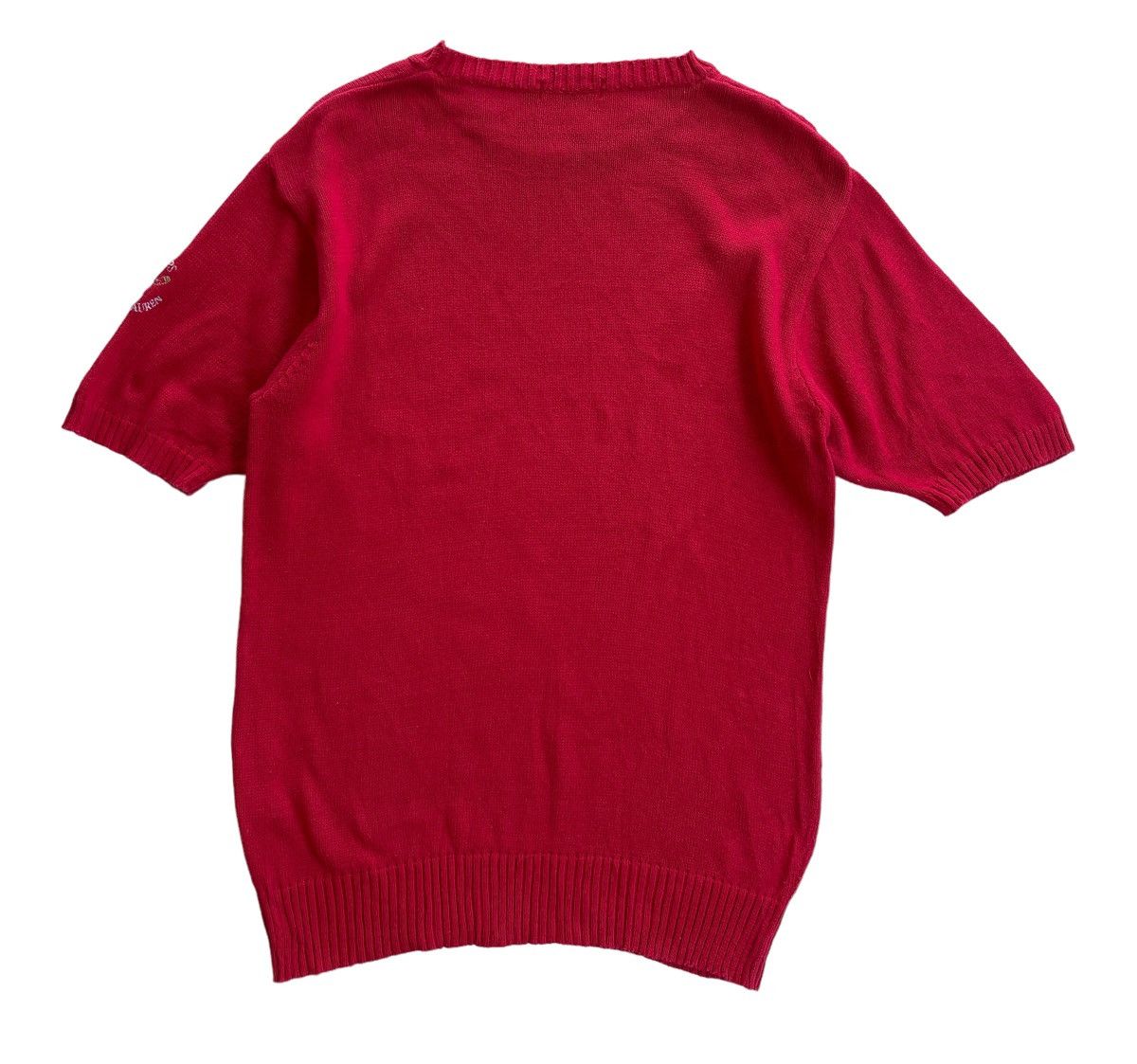 Chaps Ralph Lauren Vintage Chaps RL Knitted Jumper Short Sleeve Size US L / EU 52-54 / 3 - 3 Thumbnail