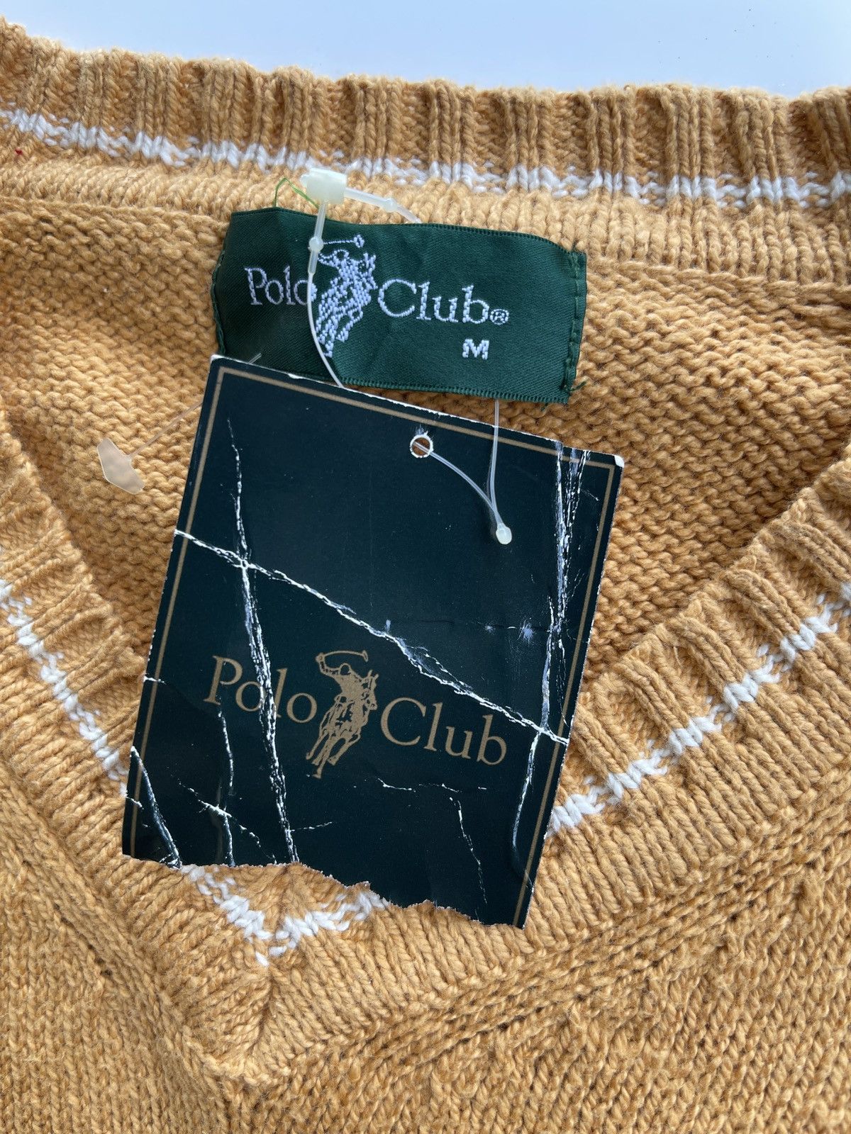 Japanese Brand Vintage 90s Polo Club Knitwear Sweater Size US M / EU 48-50 / 2 - 6 Thumbnail