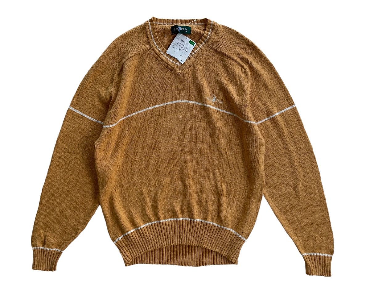 Japanese Brand Vintage 90s Polo Club Knitwear Sweater Size US M / EU 48-50 / 2 - 2 Thumbnail