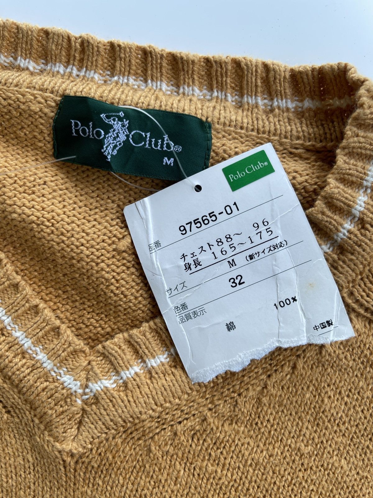 Japanese Brand Vintage 90s Polo Club Knitwear Sweater Size US M / EU 48-50 / 2 - 5 Thumbnail