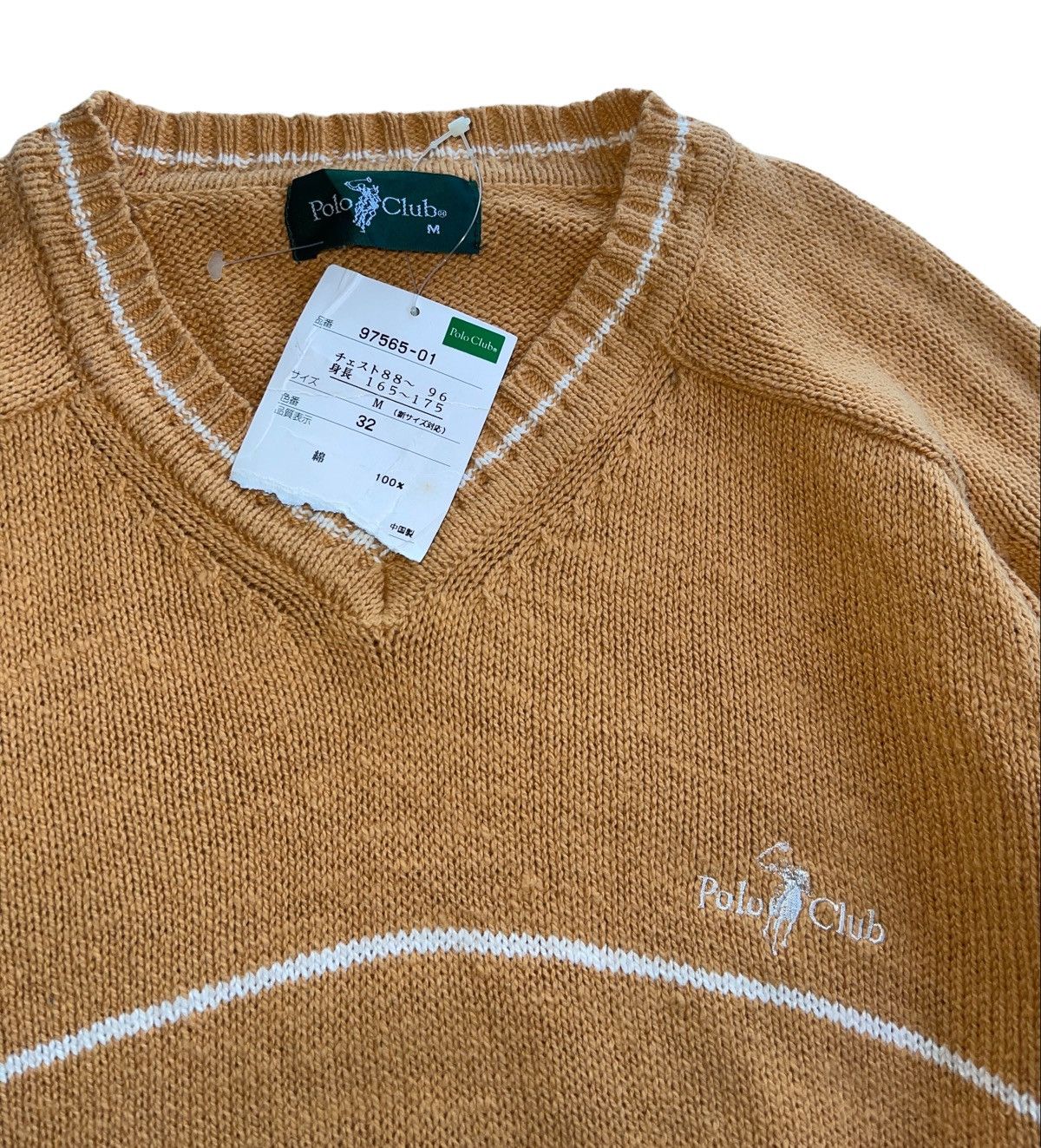 Japanese Brand Vintage 90s Polo Club Knitwear Sweater Size US M / EU 48-50 / 2 - 4 Thumbnail