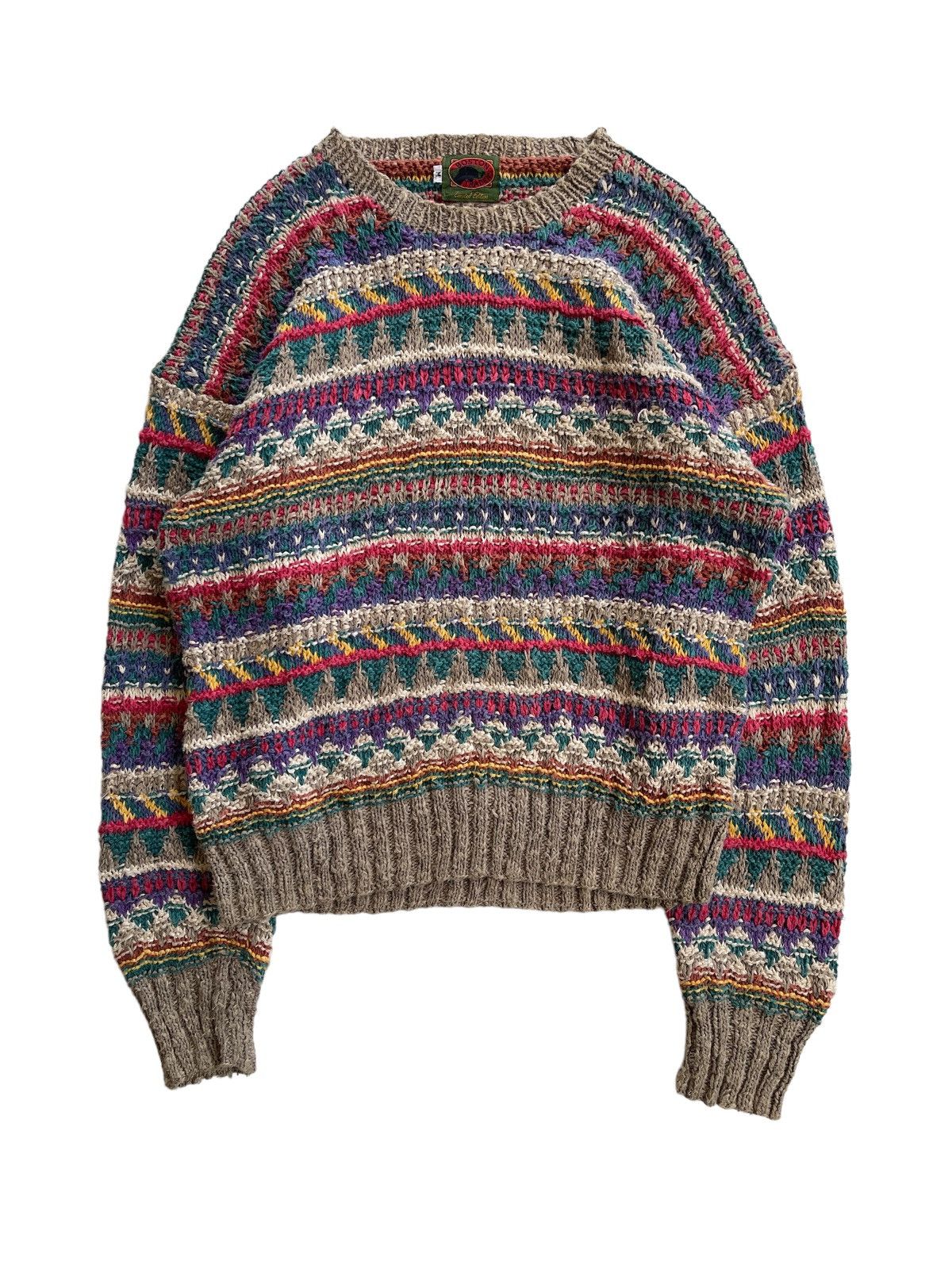 Boston Traders Vintage Boston Traders Cable Knitted Sweater Size US M / EU 48-50 / 2 - 1 Thumbnail