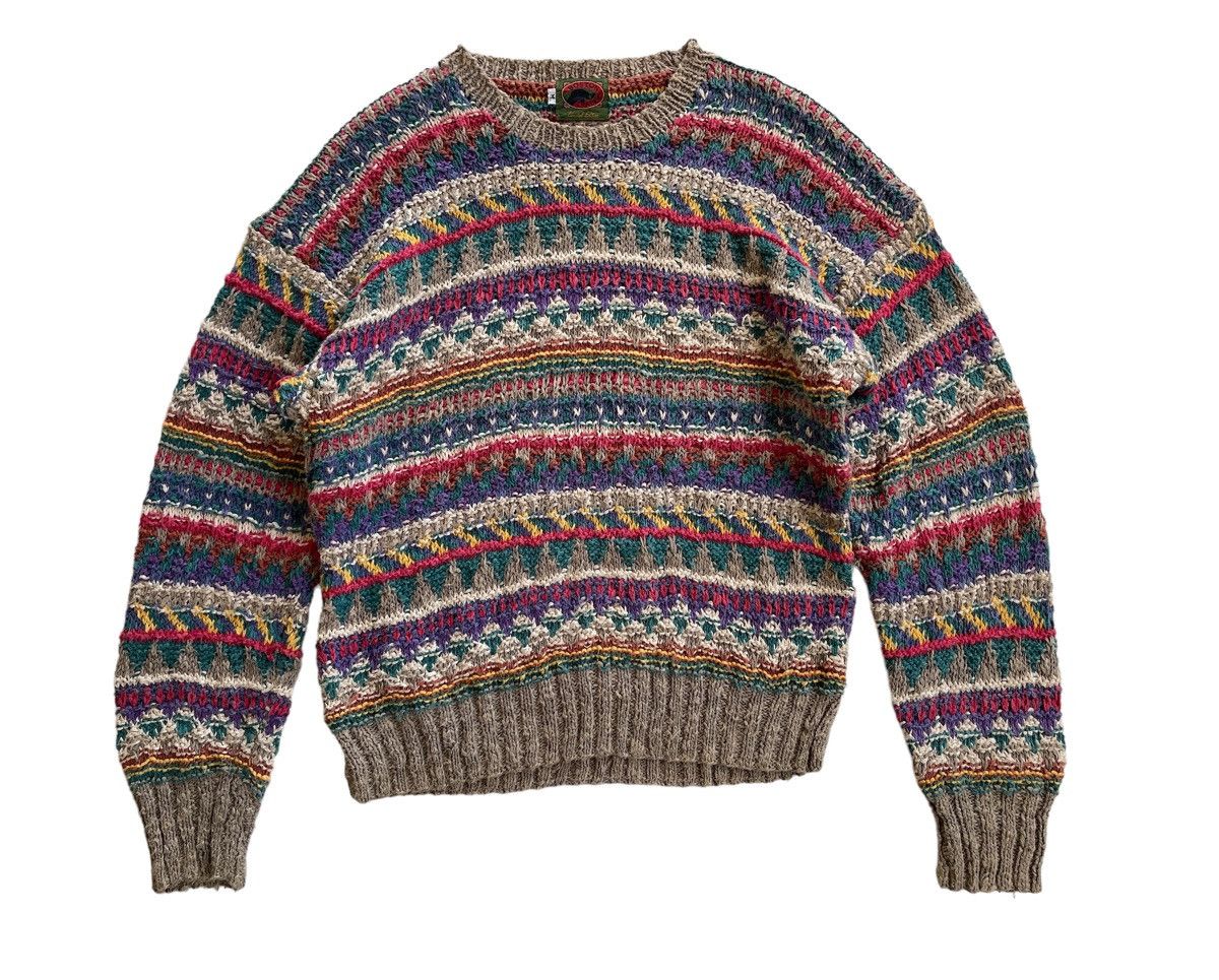 Boston Traders Vintage Boston Traders Cable Knitted Sweater Size US M / EU 48-50 / 2 - 4 Thumbnail