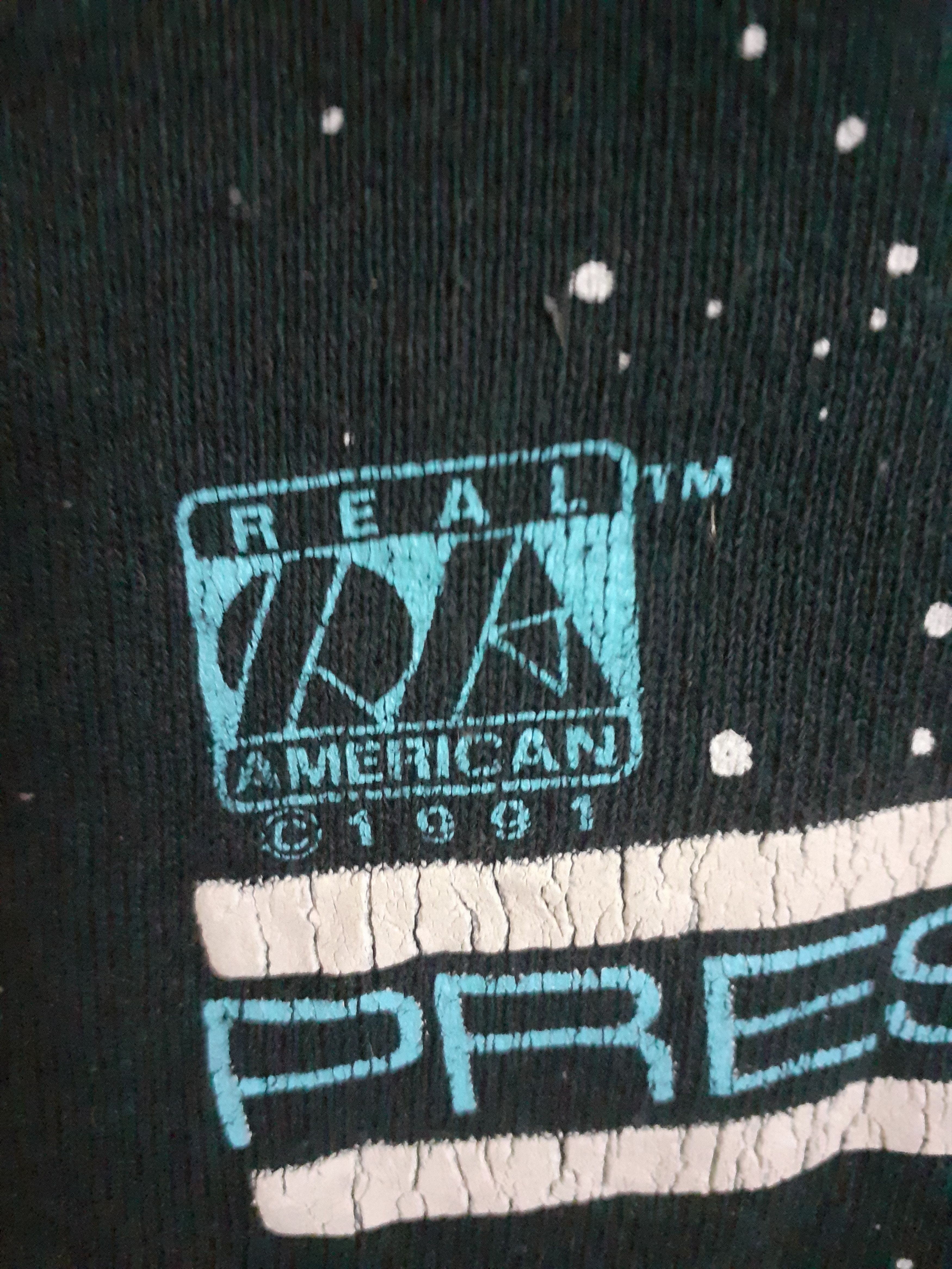 Fruit Of The Loom × Vintage Very Nice Design Vintage 90s Earth Day Sweatshirt Size US XL / EU 56 / 4 - 3 Thumbnail