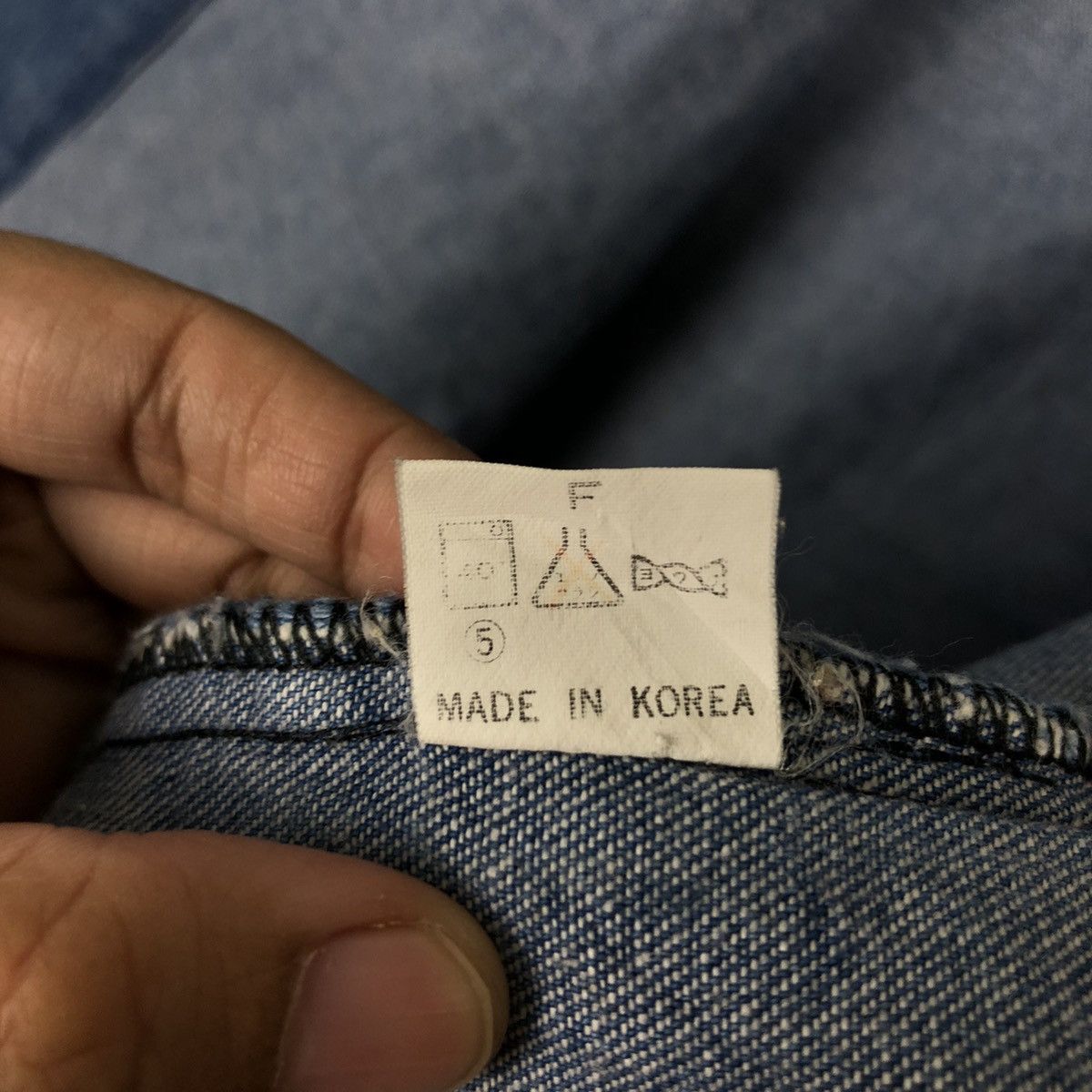 Japanese Brand VINTAGE CHORE I MODA JAPAN SISOKO DESIGN KAPITAL BLUE BLUE Size US M / EU 48-50 / 2 - 12 Thumbnail