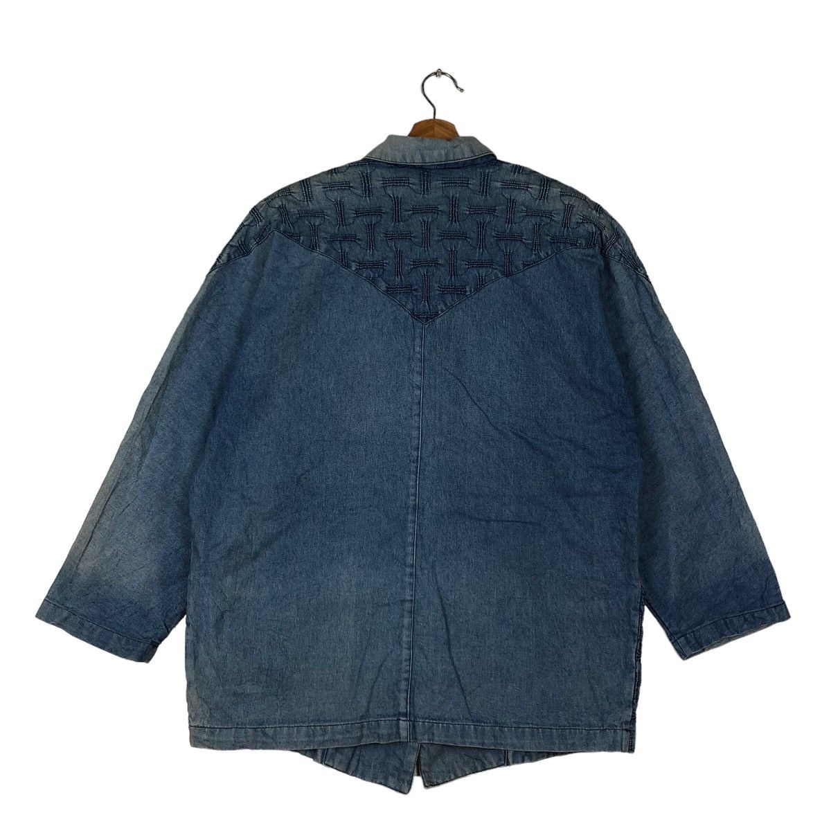 Japanese Brand VINTAGE CHORE I MODA JAPAN SISOKO DESIGN KAPITAL BLUE BLUE Size US M / EU 48-50 / 2 - 7 Thumbnail