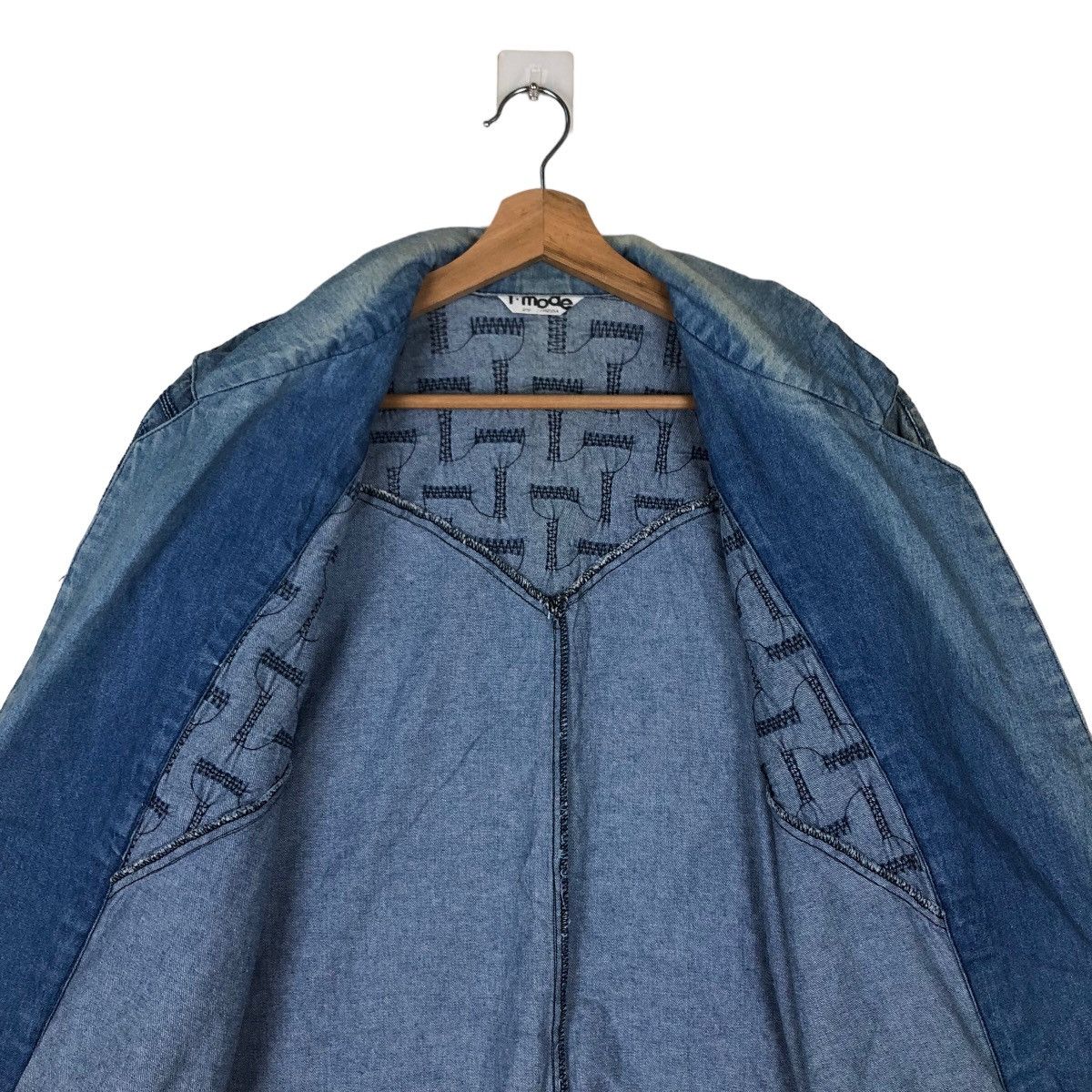 Japanese Brand VINTAGE CHORE I MODA JAPAN SISOKO DESIGN KAPITAL BLUE BLUE Size US M / EU 48-50 / 2 - 10 Thumbnail