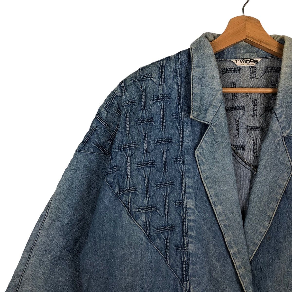 Japanese Brand VINTAGE CHORE I MODA JAPAN SISOKO DESIGN KAPITAL BLUE BLUE Size US M / EU 48-50 / 2 - 6 Thumbnail