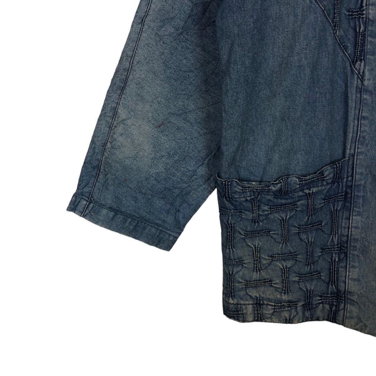 Japanese Brand VINTAGE CHORE I MODA JAPAN SISOKO DESIGN KAPITAL BLUE BLUE Size US M / EU 48-50 / 2 - 3 Thumbnail