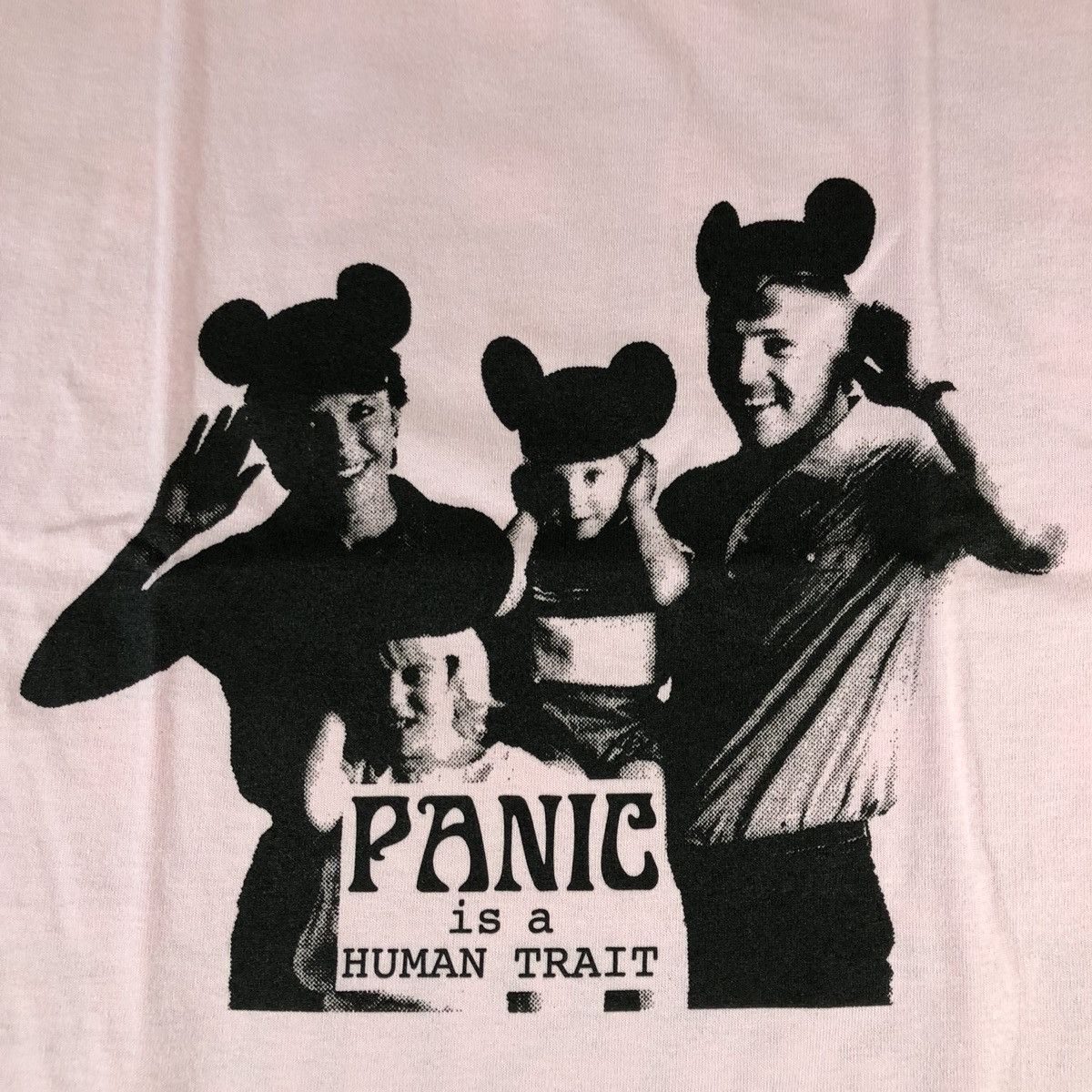 Pleasures Pleasures Now Panic Is A Human Trait Mickey Ears Tee Pink Size US M / EU 48-50 / 2 - 4 Thumbnail