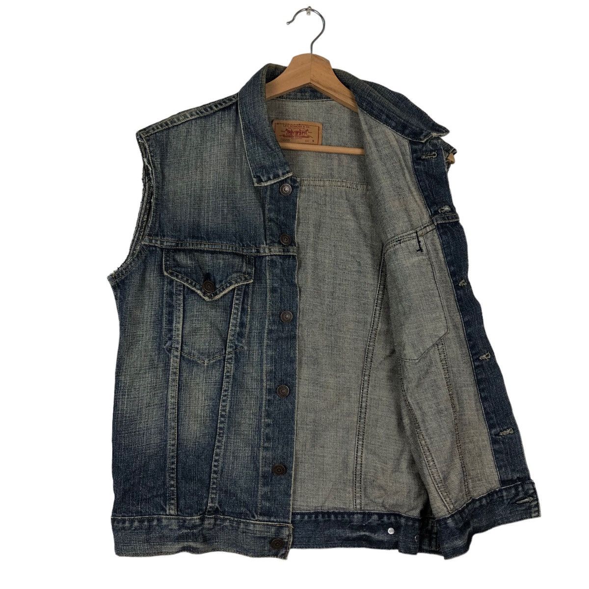 Levi's VINTAGE LEVI’S TRUCKER TANK TOP VEST Size US M / EU 48-50 / 2 - 9 Thumbnail