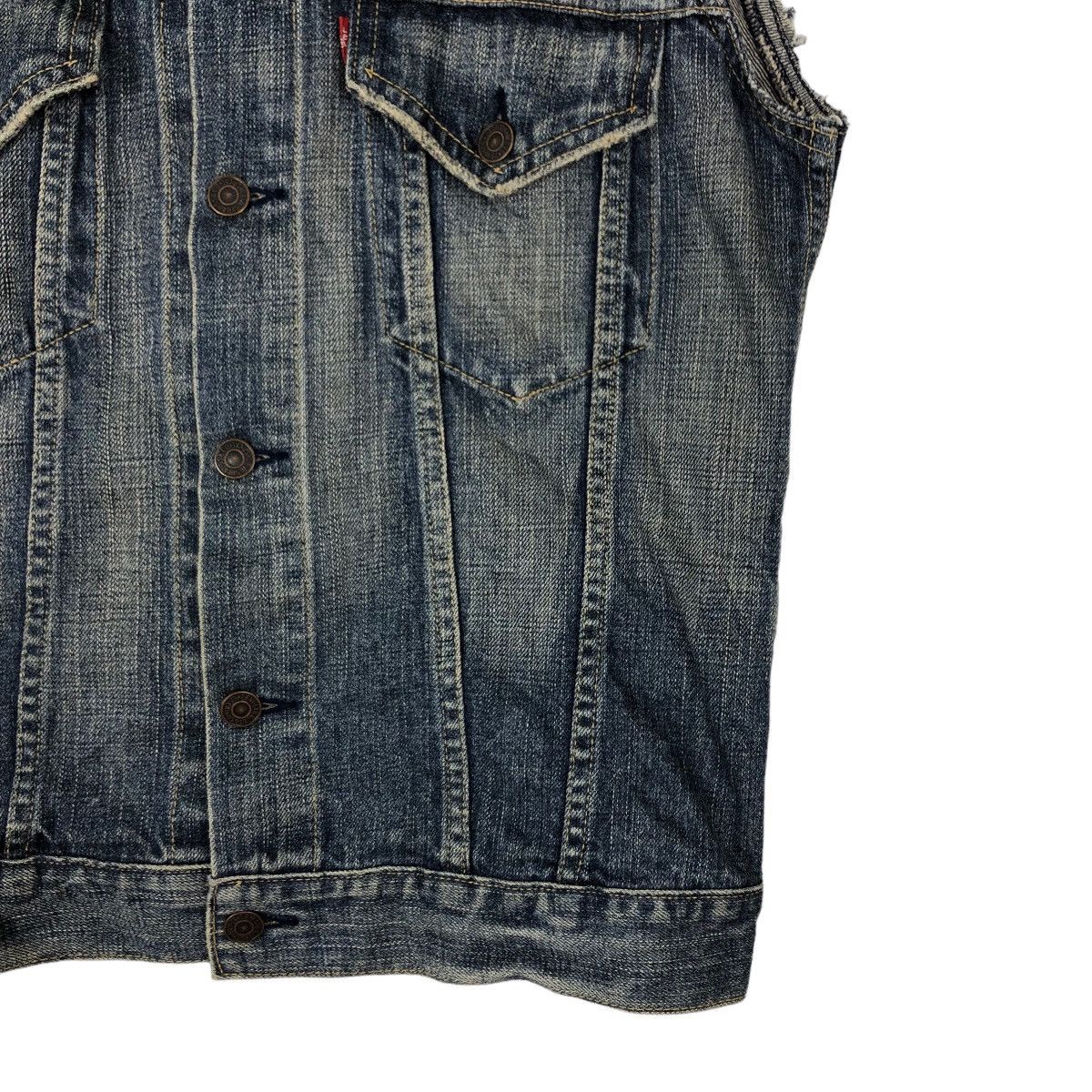 Levi's VINTAGE LEVI’S TRUCKER TANK TOP VEST Size US M / EU 48-50 / 2 - 4 Thumbnail